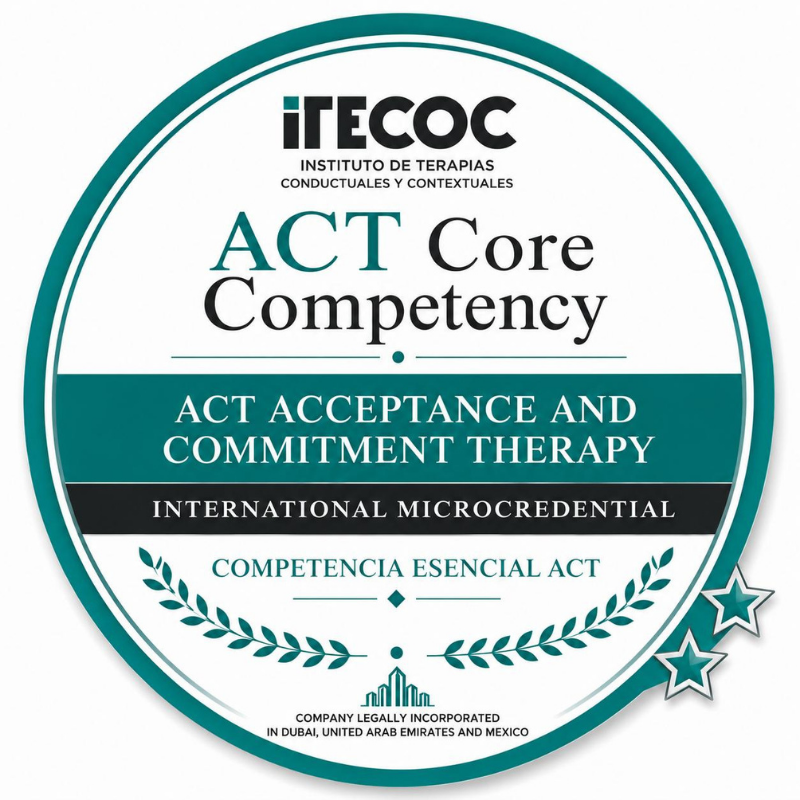 Aplicación Especializada Básica en Terapia de Aceptación y Compromiso (ACT)