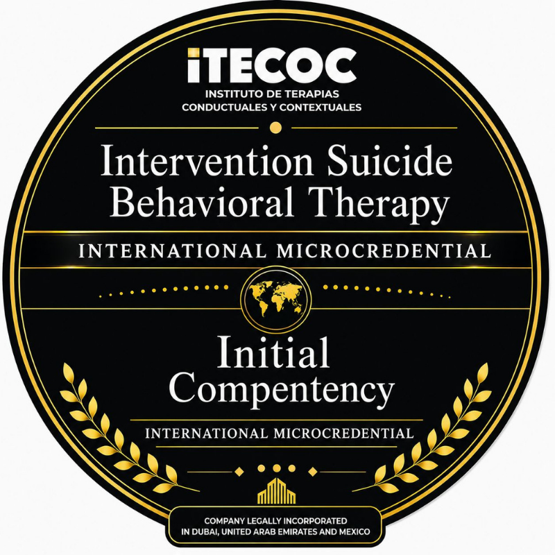 Intervention Suicide Behavioral Therapy – Initial Competency